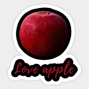 Love apple Sticker